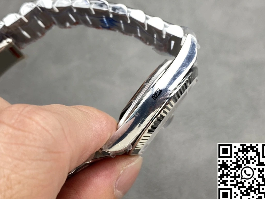 Day Factory Date 36mm Tungsten 128239-0023 Blue QF v5 Steel Dial Rolex 0917
